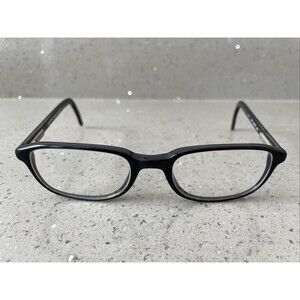 BYBLOS EYEGLASSES FRAMES ONLY 7002 50-19-135 MADE IN ITALY black full rim